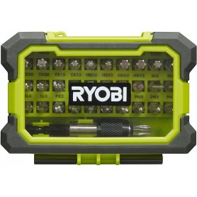 Ryobi bitset rak32msd, 32 pezzi, 1 pezzi, nero/verde, 5132002798