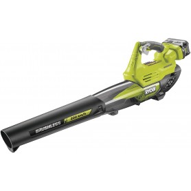 Ryobi RY18BLXA-140 SOFFIATORE ELETTRICO 18V ONE A BATTERIA 4AH SOFFIA FOGLIE