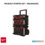 Trolley Porta Attrezzi MILWAUKEE PACKOUT 3PZ 4932464244