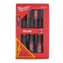 Milwaukee 4932464067 Set di cacciaviti Isolati 1000V, Rosso