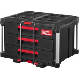 Cassettiera Portautensili attrezzi con 3 cassetti PACKOUT MILWAUKEE 4932472130