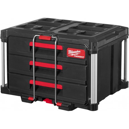 Cassettiera Portautensili attrezzi con 3 cassetti PACKOUT MILWAUKEE 4932472130