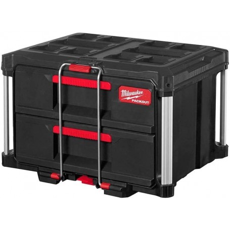 Cassettiera Portautensili attrezzi con 2 cassetti PACKOUT MILWAUKEE 4932472129