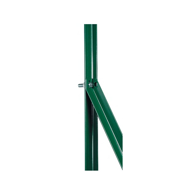 Saette plastificate verdi per paletti recinzione rete metallica 120cm 150cm  200cm