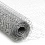 Rete Pollaio Tripla Torsione 16/2 Rotolo da 25 mt Altezza 1 mt Filo 0,7mm