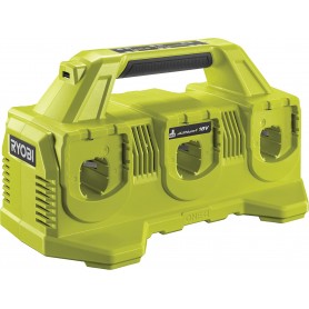 Caricabatterie RYOBI RC18640 6 Porte Multiplo 18V