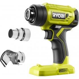 Soffiatore ad Aria Calda con Illuminazione e due ugelli RYOBI R18HG-0 5133004423