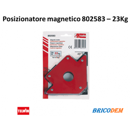 Posizionatore Magnetico TELWIN KG 22 45 90 135 GRADI - 802583