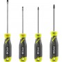 Set di cacciaviti 4PZ RYOBI RHSDS4PC