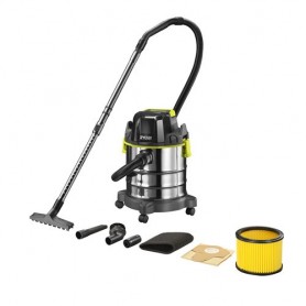RYOBI Aspiratore solidi/liquidi 18V 18LT - Senza Batteria R18WDV-0