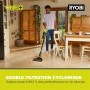 Ryobi RSV18BL-0, Aspirapolvere Brushless 18V ONE+ Senza Fili con Accessori Inclusi