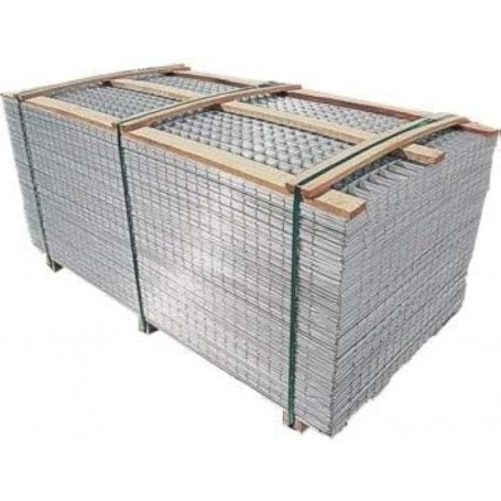 Pannelli Rete Metallica Zincata Sottomassetto Elettrosaldata 60x60 Misura CM 200 x100  pz 20