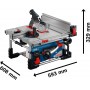 Banco sega a batteria GTS 18V-70 Bosch Professional 18V