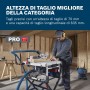 Banco sega a batteria GTS 18V-70 Bosch Professional 18V