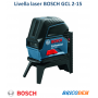 Bosch Professional GCL 2-15 Livella Laser Multifunzione, 3 batterie AA