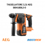 Tassellatore SDS-Plus Brushless 18V 2,5J AEG BBH18BL2-0