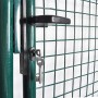 Cancello pedonale per recinzione 100x100cm Battente Singolo Verde Plastificato
