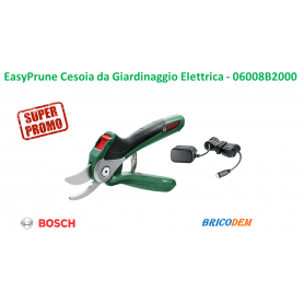 Bosch EasyPrune Cesoia da Giardinaggio a Batteria, 3.6 V, in Blister, Verde - 06008B2000 EN
