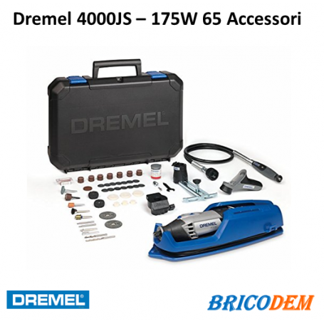 Dremel 4000 JS 65 accessori 4 complementi