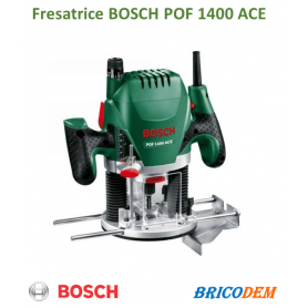 Bosch POF 1400 ACE Fresatrice Verticale, 1400 W, in Valigetta