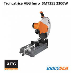 Troncatrice ferro AEG SMT 355 2300W a disco per metalli e acciaio