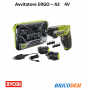 Cacciavite a batteria Ryobi Ergo-A2 Mini trapano avvitatore 4V in Kit valigetta