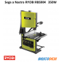 Sega a nastro verticale Ryobi RBS904 per legno