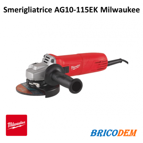 SMERIGLIATRICE MILWAUKEE AG 10 - 115 EK